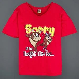 Vintage Taz Valentines Day T Shirt Single Stitch Size 3xl Tasmanian Devil - Picture 1 of 10