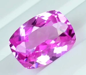 Cojín de piedra preciosa suelta impecable certificado rubí rosa Mogok natural de 4,10 quilates - Imagen 1 de 7