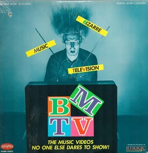 Bizarre Music Television (1992) Laserdisc *UNICORN RARE* - Picture 1 of 2