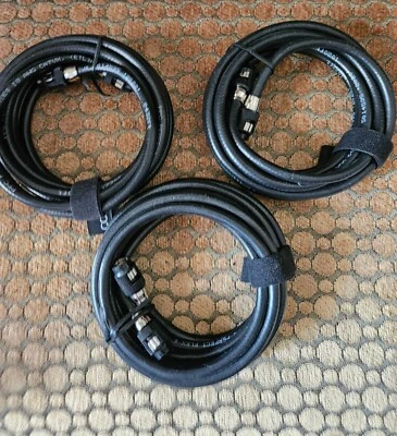 Pre-owned 3 Tv cables, 1 Computer charger By Dell, 1 DVI Cable - Image 1 of 4