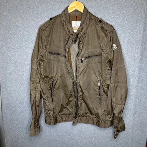 Moncler brown/olive lightweight jacket, Size 4 - Picture 1 of 10