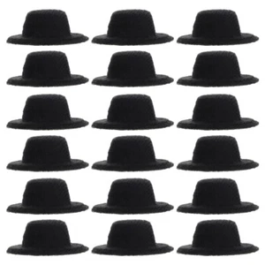 20 Pezzi Mini Cappello Jazz Accessorio per Bambole Donna per Bambole - Foto 1 di 10