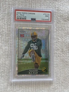 2009 Topps Chrome Bj Raji Xfractor Psa 9 - Picture 1 of 2