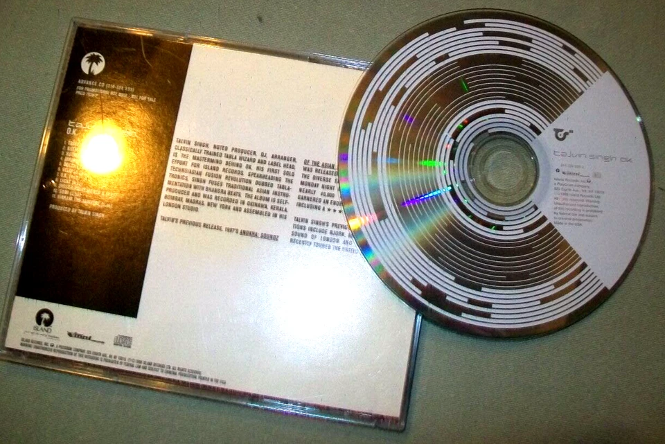 Talvin Singh ** PROMO CD ** O.K. - Bild 1 von 1