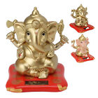 Ganesha Elephant God Statues Solar Powered Indian Ganesha Idol Figurine