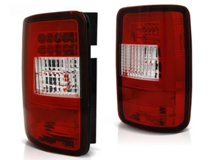LED bar rear lights for VW Caddy 2003-2010 2011 2012 2013 2014 VR-1070 Red White - Foto 1 di 3