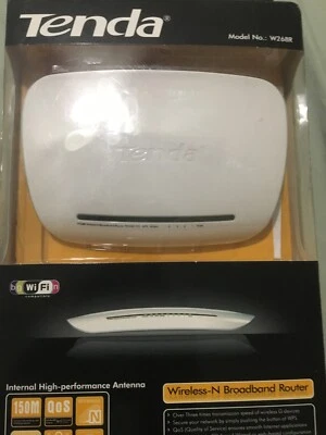 Tenda 150 Mbps 4-Port 10/100 Wireless N Router-New - Image 1 of 2