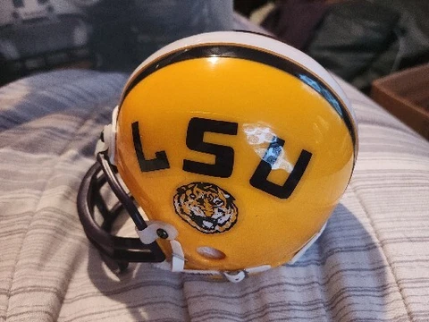 LSU Tigers Mini  Helmet  Football  Louisiana State University NCAA Cover