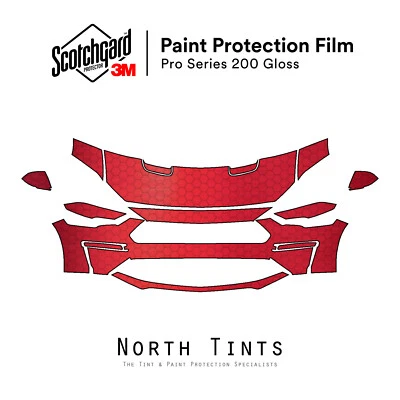 Ford Mustang GT 2018-2023 3M PRO PreCut Paint Protection Film Clear Bra PPF Kit - Image 1 of 3