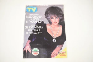 Rivista Tv Sorrisi e Canzoni n.48 Novembre 1986 Liz Taylor TV1 - Picture 1 of 1