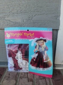 Puppenoutfif Kleidung 3-teiliges Set von Ringelblumenmarkt Puppenladen passt 18 Zoll Puppen - Bild 1 von 2