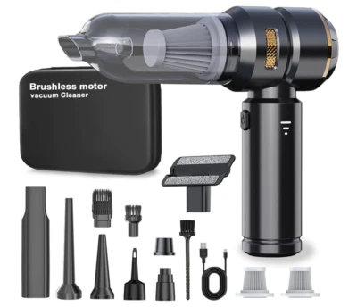 Rechargeable High Power Mini Car Vaccum Cleaner - Image 1 of 4