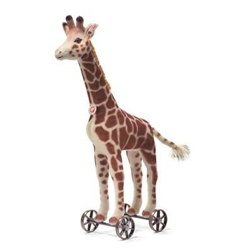 STEIFF®  036026  Giraffe auf Rädern - limitiert 1000 Stück NEU unbesp. RARITÄT  - Bild 1 von 1