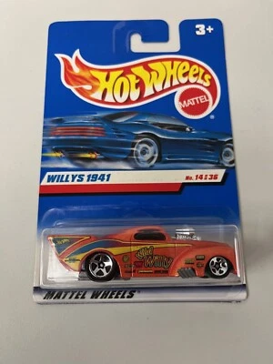 Hot Wheels 2000 First Editions 41 Willys Drag Car 14/36 A21 - Image 1 of 2