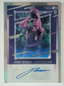Tarjeta automática de novato Panini RECON JOSH GREEN 2020-21 #RRS-JGR Dallas Mavericks - Imagen 1 de 3