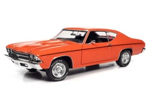 Autoworld 1:18 American Muscle 1969 Chevy Chevelle COPO (MCACN) Orange - Picture 1 of 12