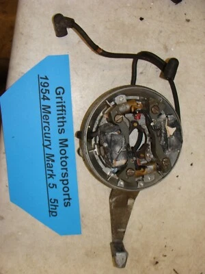 1954 Mercury Kiekhaefer Mark 5 5hp outboard armature points plate coils READ - Image 1 of 4