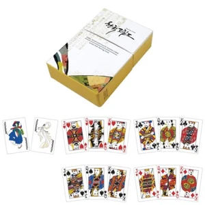 Ropa tradicional de Corea Juego de cartas de póquer Plástico dorado Folk Trump Juego de mesa - Imagen 1 de 4