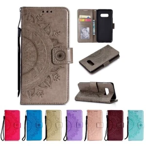 Hülle für Samsung Galaxy S10e Handyhülle Flip Case Cover Tasche Hülle Mandala - Bild 1 von 17