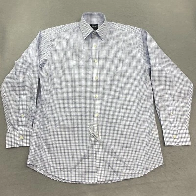Jos A Bank Traveler Shirt Mens Small White Button Up Traditional Fit Travel Tech - Image 1 of 4