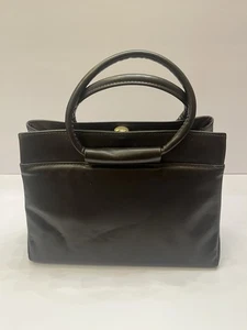 Vintage 60er-70er Jahre Damen Handtasche braun Kunstleder - Bild 1 von 7
