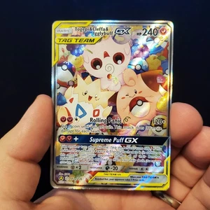 Togepi & Cleffa & Igglybuff GX 143A/236 Alternate Art Holo CHECK PHOTOS - Picture 1 of 10
