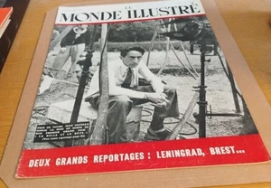 Le monde illustré n° 4324 / deux grands reportages : Leningrad Brest | Bon état - Picture 1 of 1