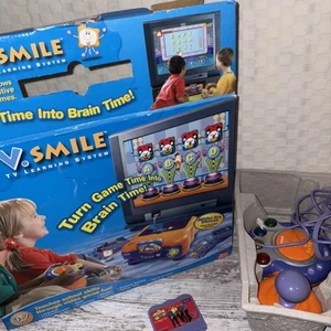 Vtech V.Smile TV Learning System Console W/ 1 Controller & 1 Game - Picture 1 of 6