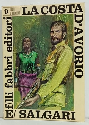 I118194 Salgari Fabbri 1968 n. 9 - La Costa d'Avorio - Immagine 1 di 4
