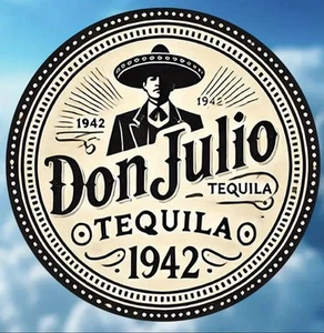 Letrero BAR Metal Rústico RETRO Garaje Hombre Cueva Don Julio Tequila 1942 México - Imagen 1 de 3
