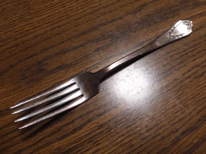 VINTAGE SELTENE WARWICK SILBERPLATTE SPEISEGABEL - Bild 1 von 12