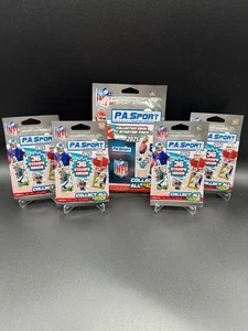 P.A. Sport NFL Serie 3 Briefmarken Konvolut 1 Sammelbuch + 4 Packungen (162 Briefmarken) - Bild 1 von 1