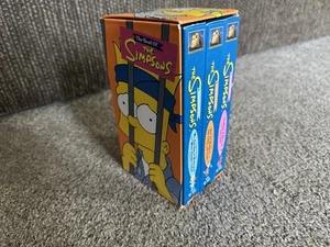 The Best Of The Simpsons VHS Boxed Set Volume 10, 11, & 12 Set Of 3 VHS Tapes - Picture 1 of 12