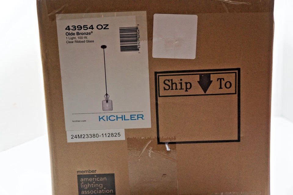 Kichler Lighting 43956NI Riviera Mini Pendant Light Brushed Nickel