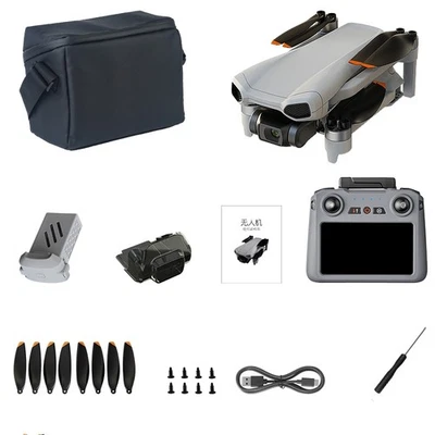 GPS Return Drone Three Axis Gimbal 5.5" Remote Screen 5G Relay 4K HD Camera UAV - Image 1 of 4