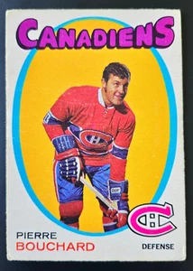 1971-72 O-Pee-Chee #2 Pierre Bouchard ROOKIE CARD Montreal Canadiens**(BH139)** - Bild 1 von 2