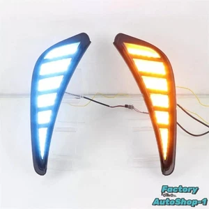 For Toyota Corolla GR 2021-2022 LED DRL Front Fog Light Lamp Streamer 3-Color - Picture 1 of 5