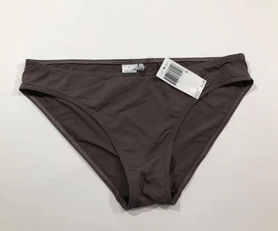 MSRP $44 Calvin Klein Classic Bikini Bottom Size Large Smoke NWT - Image 1 of 4