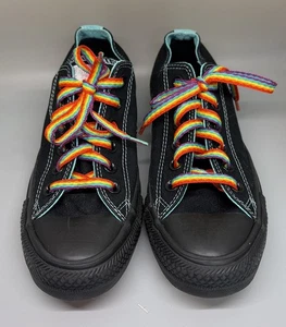 Converse Chuck Taylor "PRIDE" 🌈Rainbow All Star Low Top Donna 7.5 Rare 2006 - Foto 1 di 7