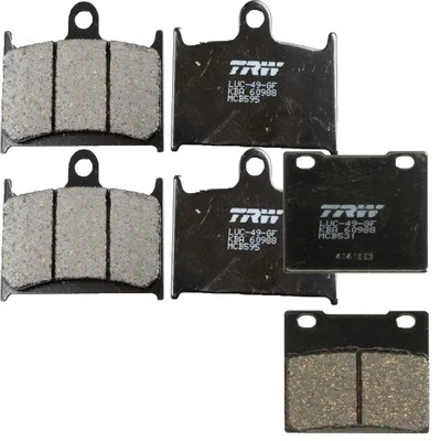 Bremsbelagsatz für Suzuki GSX-R 750 GR7AB GSX-R 1100 GV73C Beläge vorne + hinten - Bild 1 von 4