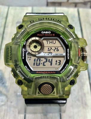 Casio G-SHOCK RANGE MAN GW-9407KJ Earthwatch Uomo Rotondo W53.5mm Verde Digitale - Immagine 1 di 4