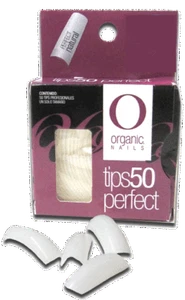 Organic Nail Products -Tips Perfect White Pq. 50 pcs. - Picture 1 of 1