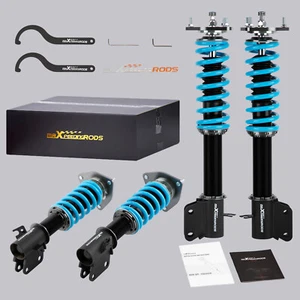 Coilover Coilovers for Subaru Impreza WRX GDA GDB STI Adjustable camber plate - Picture 1 of 12