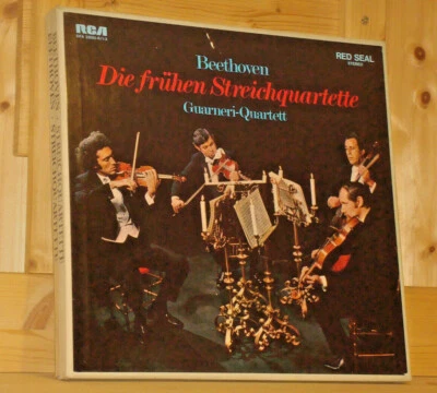 Beethoven The Early String Quartets GUARNERI QUARTET RCA 3 LP BOX SPA 25052 MINT - Image 1 of 4
