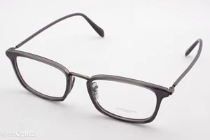Oliver Peoples OV1210 BRANDT 5226 Unisex Rectangular Glasses Frames Grey 50mm - Picture 1 of 10