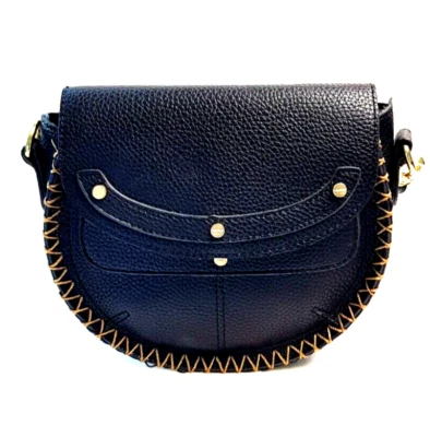 Bolso Bandolera Pequeño Danielle Nicole Para Mujer Cartera Vegano Cuero Guijarro Negro Foto 1 de 4