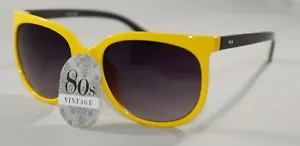 80's Vintage Classic Round Unisex Sunglasses - Picture 1 of 6
