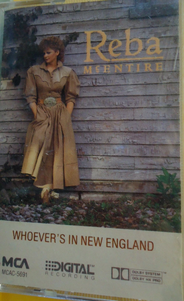 REBA McENTIRE - Whoever's In England - Cassette Tape 1986 Canada  - Image 1 of 1