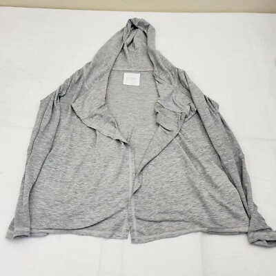 Jessica Simpson Active Gris Sudadera con Capucha Top Talla M Manga Larga Chaqueta Cortina Frontal B5-54 Foto 1 de 3
