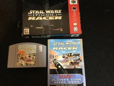 Star Wars Episode 1 Racer 1999 Nintendo 64 N64 CIB - Image 1 of 4